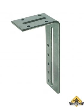 Hoekanker Zwaar Type B 95X210mm 60X6 115x2 Sendzimir verzinkt - per stuk