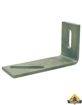 Hoekanker Zwaar 100X180mm 70x8mm (Gat: 50x17 - Diag: 80x16) Thermisch Verzinkt (Type 64) - per stuk