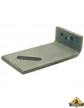 Hoekanker Zwaar 40X150mm 70x8mm (Diagonaal: 50x13mm) Thermisch Verzinkt (Type 73) - per stuk