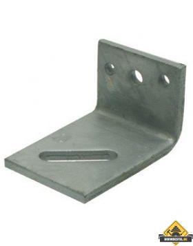 Hoekanker Zwaar 60X100mm 70x8mm (Diagonaal: 50x13mm) Thermisch Verzinkt (Type 74) - per stuk