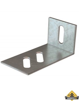 Hoekanker / hoekijzer | Staal verzinkt | 50x110mm 60x3mm | 25 stuks