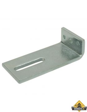 Hoekanker / hoekijzer zwaar | Staal elektrolytisch verzinkt | 40x150mm 70x8mm | 25 stuks