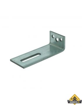 Hoekanker / hoekijzer zwaar | Staal elektrolytisch verzinkt | 60x100mm 70x8mm | 25 stuks