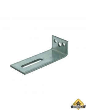 Hoekanker / hoekijzer zwaar | Staal elektrolytisch verzinkt | 70x120mm 70x8mm | 25 stuks
