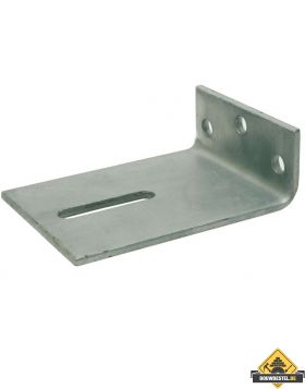 Hoekanker / hoekijzer zwaar | Staal verzinkt | 50x150mm 110x6mm | 25 stuks