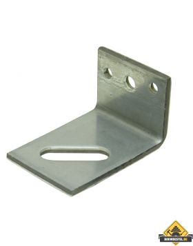 Hoekanker / hoekijzer zwaar | Staal verzinkt | 60x100mm 70x6mm | 25 stuks