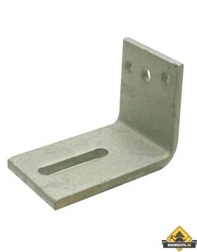 Hoekanker / hoekijzer zwaar | Staal verzinkt | 70x102mm 70x8mm | 25 stuks