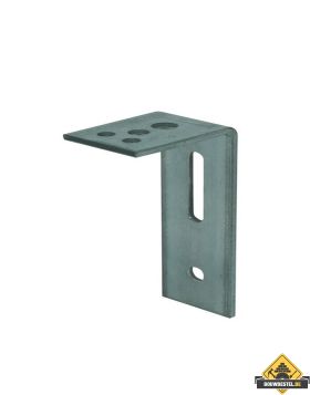Hoekanker / hoekijzer zwaar | Staal verzinkt | 80x190mm 60x6mm | 25 stuks