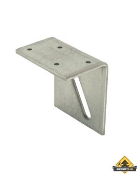 Hoekanker / hoekijzer zwaar | Zink Magnesium | 45x80mm 72x4mm | 25 stuks