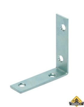 Stoelhoek 55x55mm 15X2 Electrolytisch Verzinkt - 10 stuks