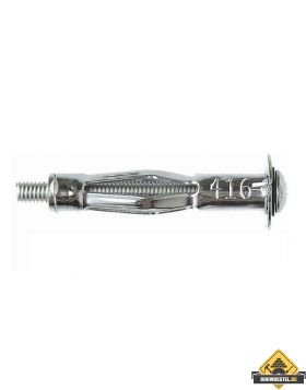 Metalen hollewandplug + schroef SMART * M 4x38 Zn - 50 stuks
