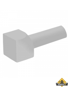 Inwendig hoekstuk Proround aluminium 8mm Alu.geanodiseerd