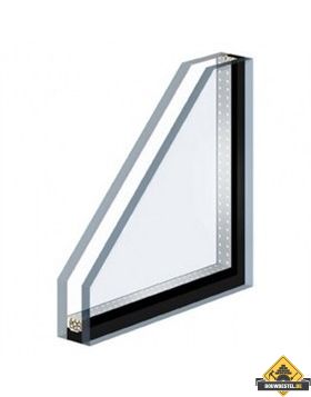 Iso-veiligheidsglas blank HR++ WK042 930x2115mm