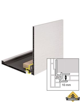 Keralit dakrandmontageprofiel 10mm 600cm (bestelnr. 2867)