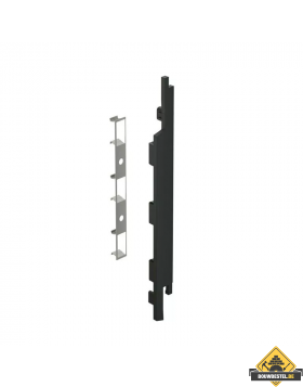 Keralit Eindkap + Connector rechts voor sponningdeel 167mm (5st) - Monumentengroen (bestelnr. 2842)