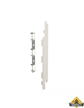Keralit Eindkap + Connector rechts voor sponningdeel 167mm (5st) - Wit (bestelnr. 2842)