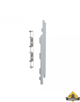 Keralit Eindkap + Connector rechts voor sponningdeel 167mm (5st) - Wit eiken (bestelnr. 2842)