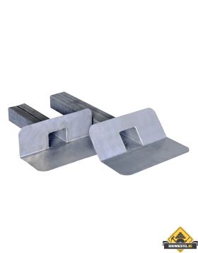 Kiezelbak Lood U 6x8 45 90gr