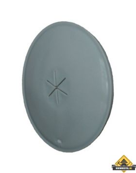 Klemring Diameter: 80mm Grijs "H" Kunststof (hard) voor spouwanker 3.6-4.5mm - 50 stuks