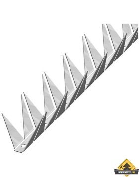 Klimbeveiliging Pointflex / RVS Anti-klim Strip 98cm