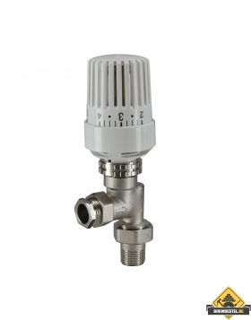 thermostatische radiatorventiel 1/2inch x15mm axiaal