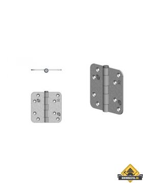 Kogellager scharnier ronde hoek verzinkt 89x89 mm per stuk