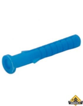 Kraagplug 6X40mm Slagdraad 5 Nylon (boorgat 6x50mm) - 100 stuks