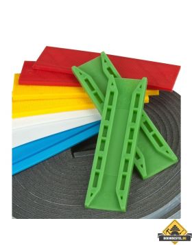 Glasband 9 x 4mm - Rol 20 meter