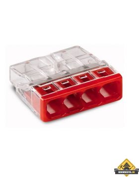Wago Lasklem 4-voudig Mini 4 x 0.5 tot 2.5mm2