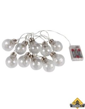 LED-slinger met stervormige lampen (UITVERKOOP, OP = OP)