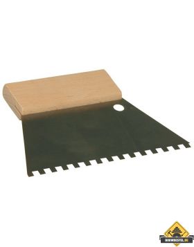 Lijmkam SUPER PROF getand houten greep 180 mm 6x6x6 mm