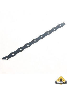 Lijmkoppelstrip Novo 300X20X0.5mm RVS A2 304 - 10 stuks
