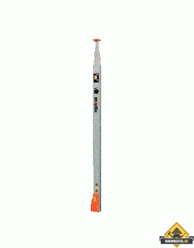 Nedo mEssfix telescopische meetstok met mm verdeling - 0.86 - 4.00 m