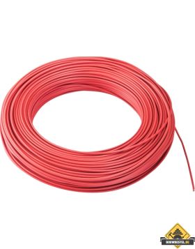 Montagesnoer Eca H07V-K Eca 1,5 mm2 rood | 100 meter