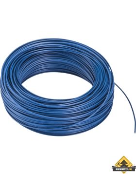 Montagesnoer Eca H05V-K Eca 0,5 mm2 blauw | 100 meter