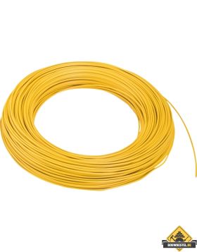 Montagesnoer Eca H05V-K Eca 0,75 mm2 geel | 100 meter