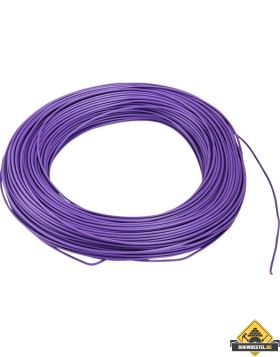 Montagesnoer Eca H05V-K Eca 0,75 mm2 paars | 100 meter