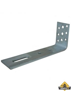Muurplaathoek 70X17-120X290-70x8mm Thermisch verzinkt - per stuk