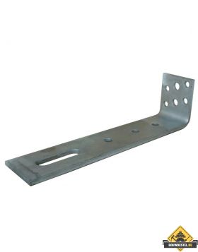 Muurplaathoek 70X17-90X320-70x8mm Thermisch verzinkt - per stuk