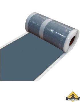 Nedsaflex loodvervanger - 30 cm loodkleur zelfklevende flexibele aansluitrol