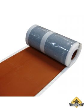 Nedsaflex loodvervanger - 45 cm rood zelfklevende flexibele aansluitrol
