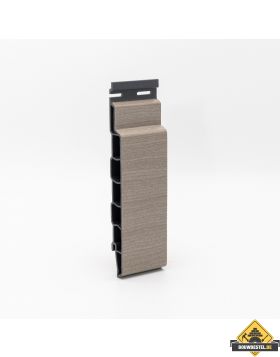 Novalit rondkant 148mm - Vergrijsd ceder - 600 cm
