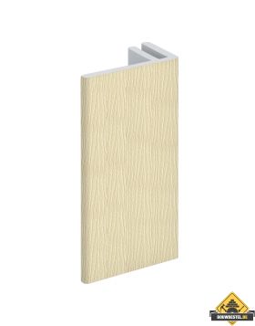 Eindprofiel 45mm Novicell voor basis aluminium eindprofiel Sahara beige 600 cm	
