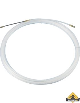 Nylon trekveer 15 meter lang - Diameter 4,0 mm - Transparant