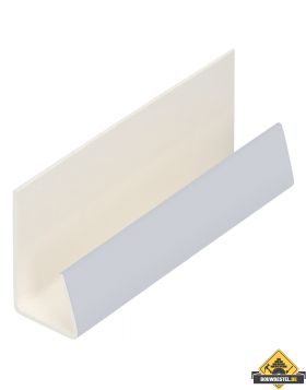 Omrandingsprofiel 18mm Novicell Eifel grijs 500 cm