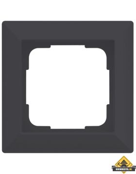 Opus 55 Inform afdekraam Eenvoudig antraciet - zijdeglans