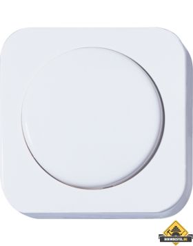 Opus 1 afdekking voor puls-schakelapparaten zonder lens helder wit