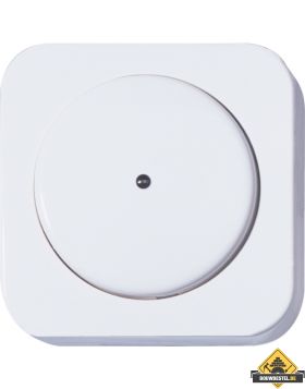 Opus 1 afdekking voor schakelaars met lens helder wit