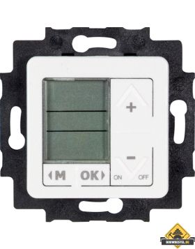 Opus 1 tijdschakelklok helder wit