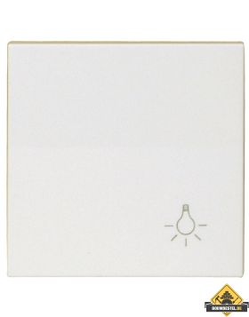 Opus 55 bedieningselement met licht symbool polarwit